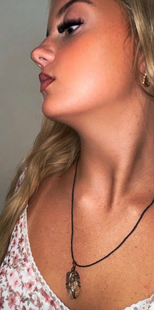 Moonstone Copper-Wrapped Necklace - Image 2