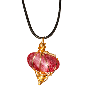 Red Crackle Quartz - Fish Lake Collection