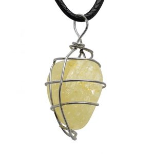 Yellow Crackle Quartz - Fish Lake Collection