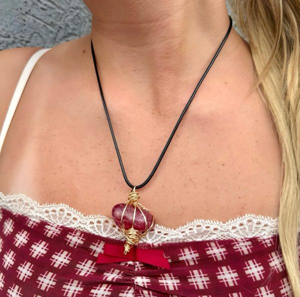 Red Crackle Quartz - Fish Lake Collection - Image 2