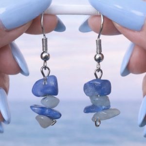 🌊 Sea Breeze Aventurine Earrings